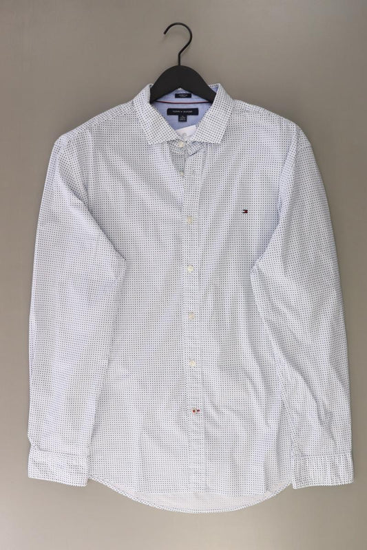Tommy Hilfiger Langarmhemd für Herren Gr. XL blau
