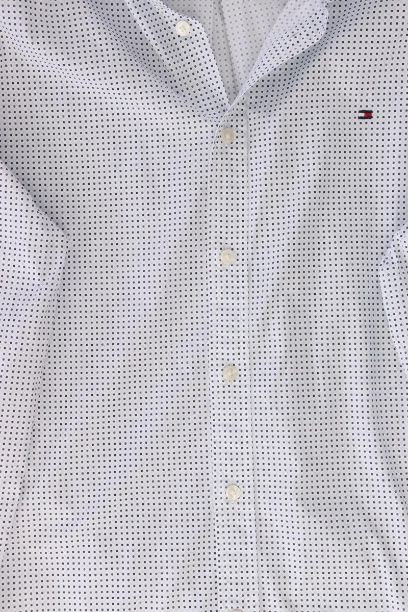 Tommy Hilfiger Langarmhemd für Herren Gr. XL blau