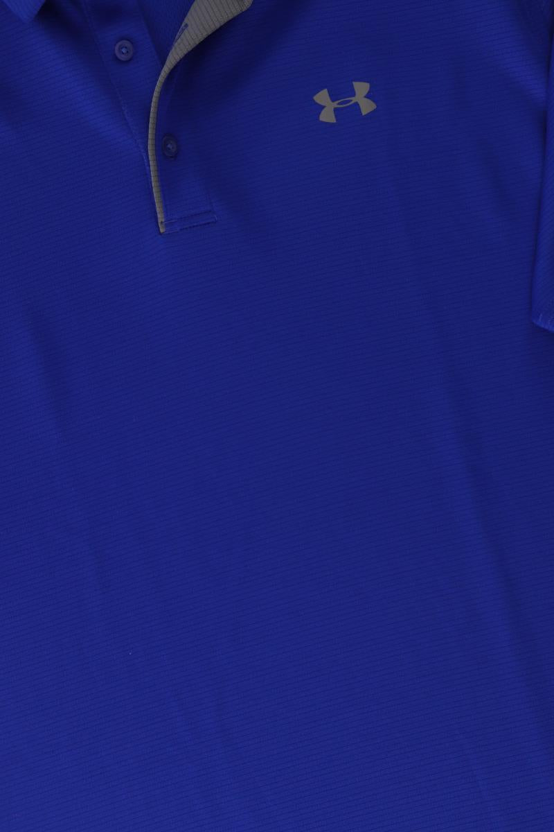 Heatgear Poloshirt für Herren Gr. XL Kurzarm blau