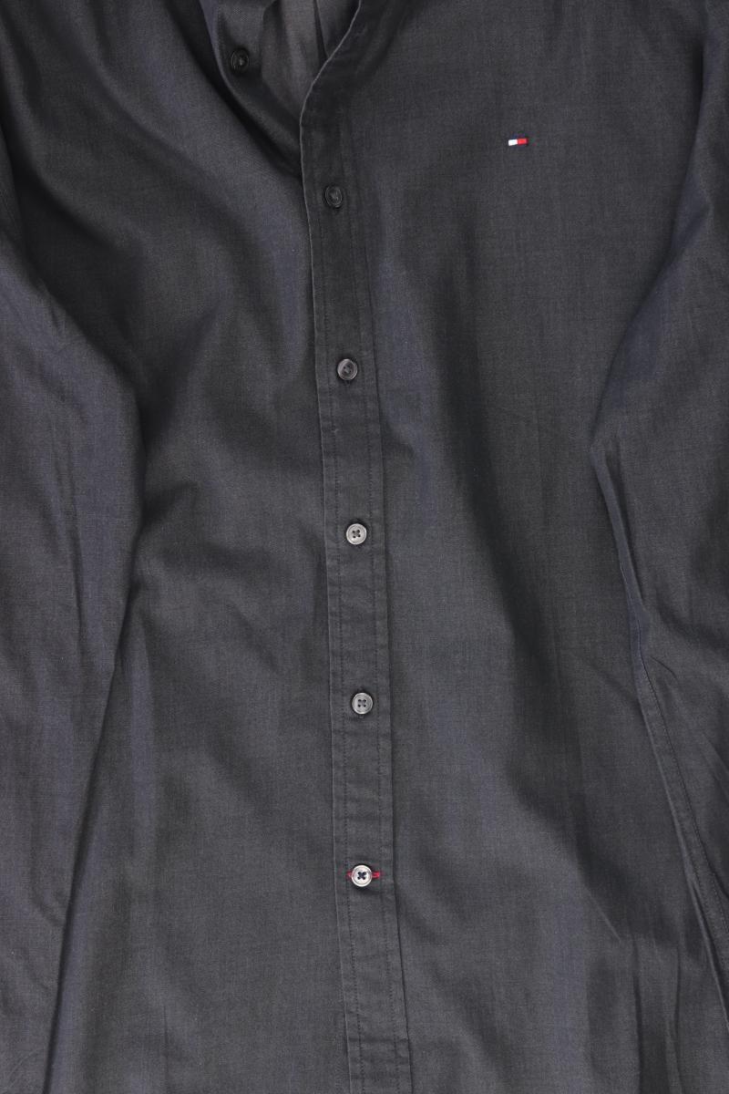 Tommy Hilfiger Langarmhemd für Herren Gr. XL grau