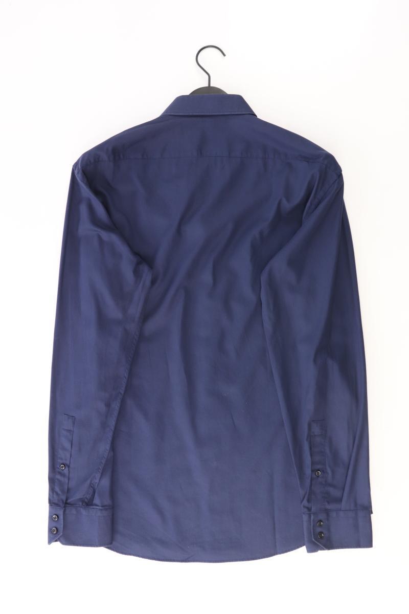 Hugo Boss Langarmhemd für Herren Gr. Hemdgröße 43 blau