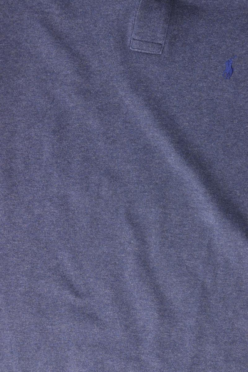 Ralph Lauren Poloshirt für Herren Gr. L Kurzarm blau aus Baumwolle