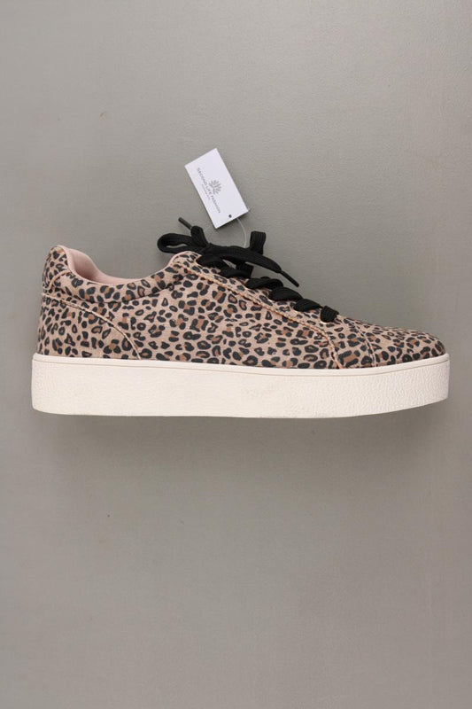 Orsay Sneaker Gr. 40 mit Tierdruck neuwertig braun