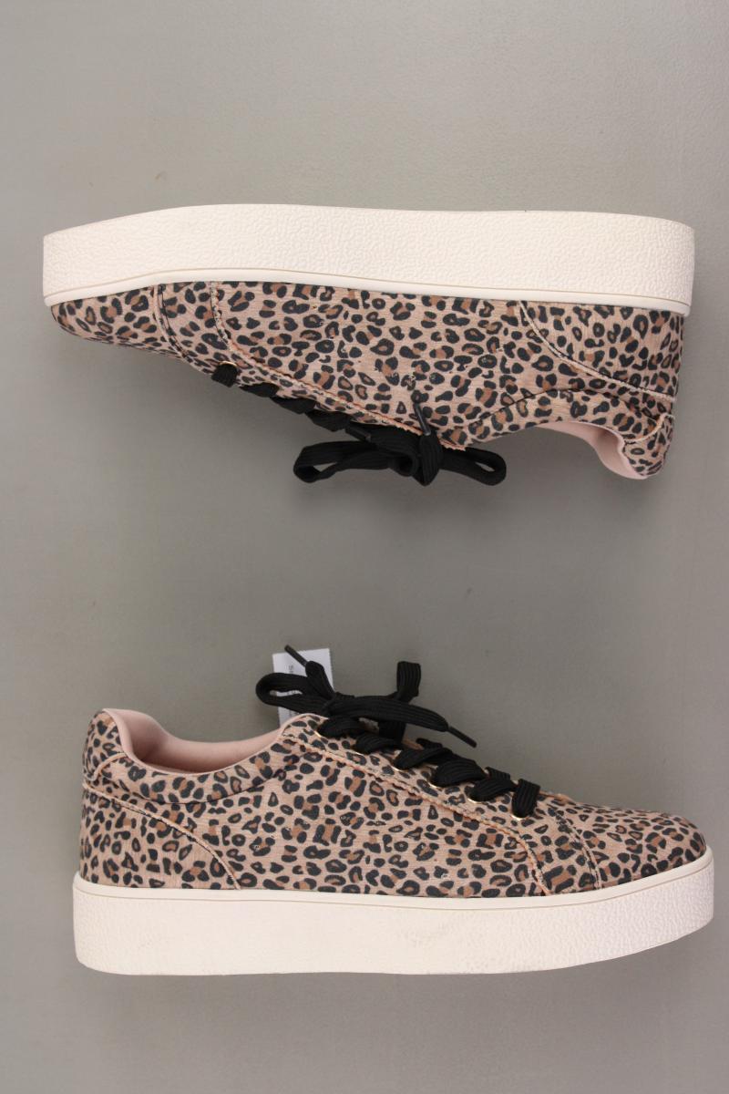 Orsay Sneaker Gr. 40 mit Tierdruck neuwertig braun