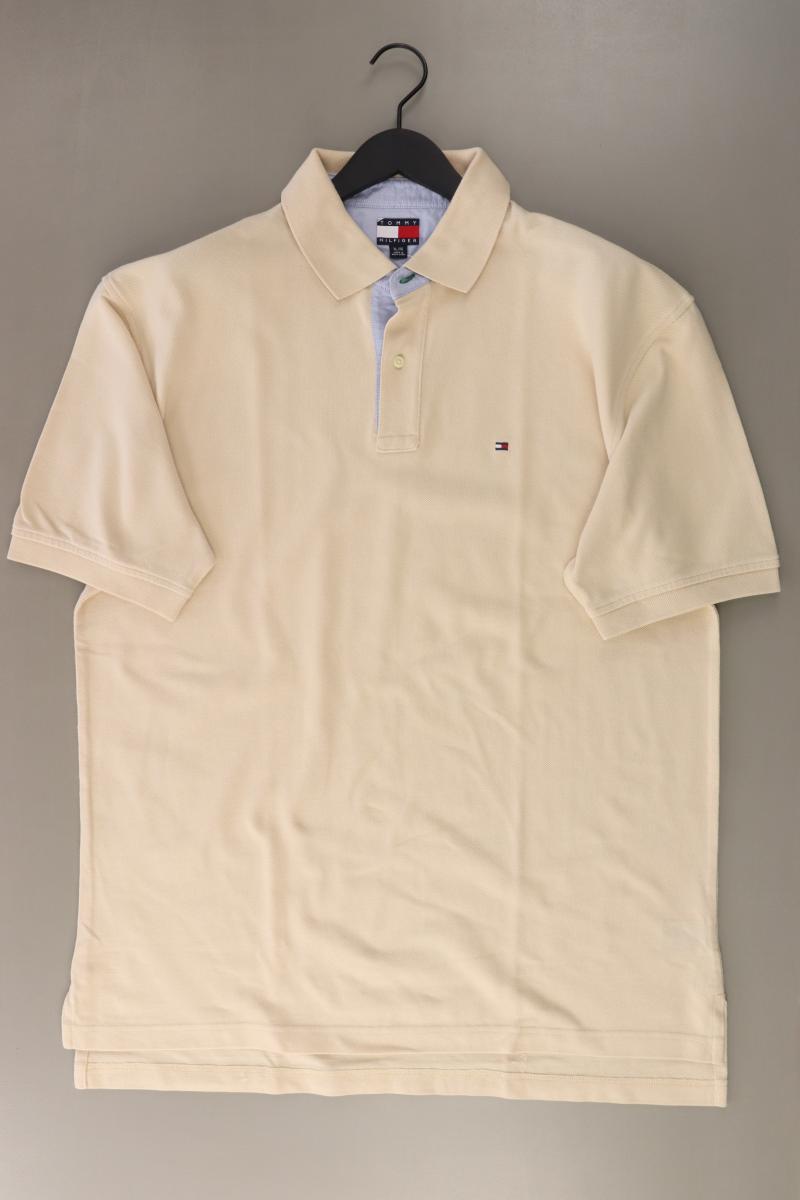 Tommy Hilfiger Poloshirt für Herren Gr. XL Kurzarm gelb aus Baumwolle