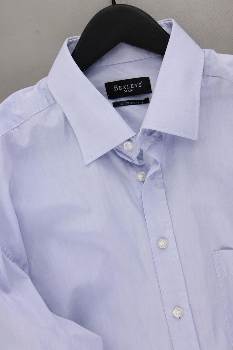 Bexley's Langarmhemd für Herren Gr. Hemdgröße 42 blau