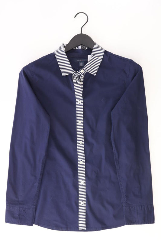 Tommy Hilfiger Langarmbluse Gr. L blau