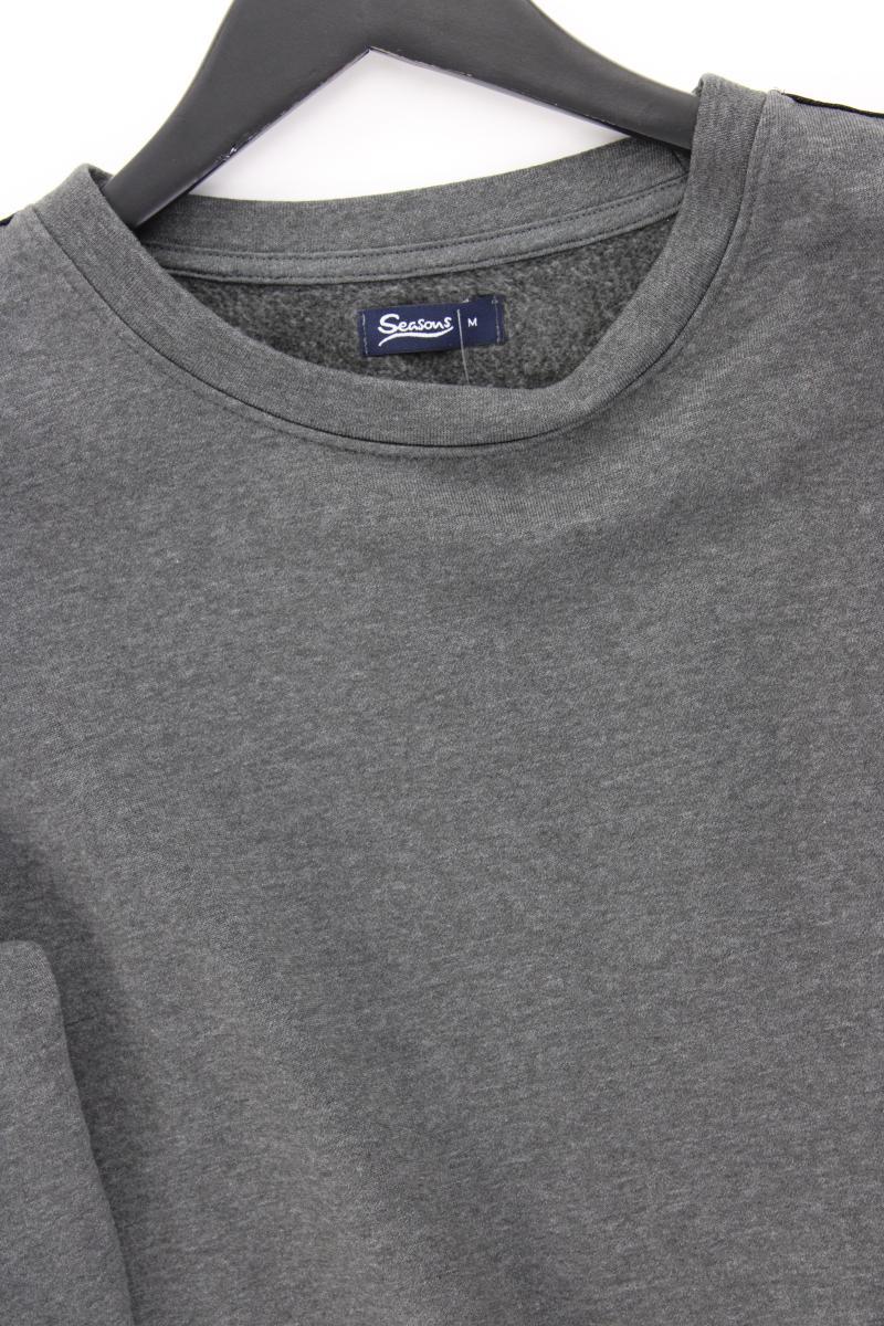 Seasons Sweatkleid Gr. M Langarm grau aus Baumwolle