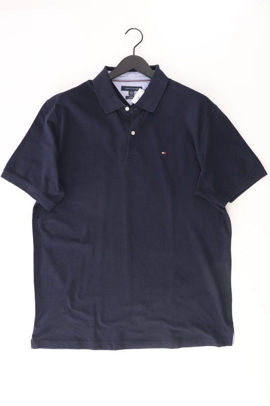 Tommy Hilfiger Poloshirt für Herren Gr. XXL Kurzarm blau
