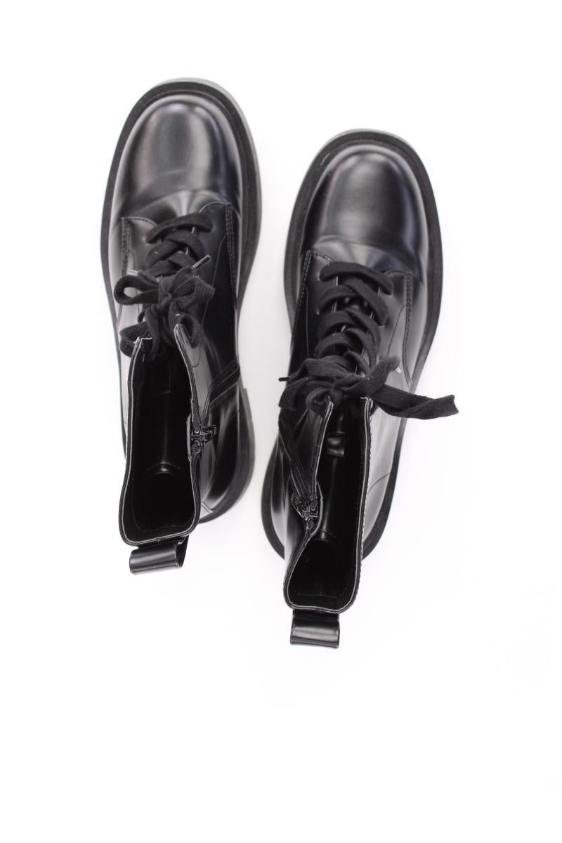 H&M Boots Gr. 41 schwarz aus Kunstleder