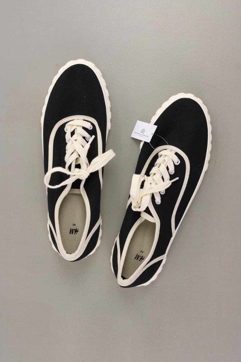 H&M Sneaker Gr. 40 schwarz