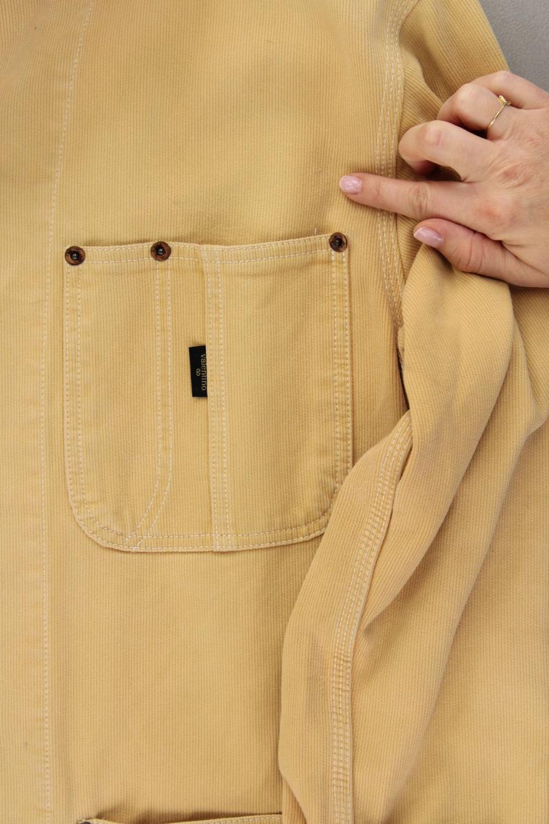 Valentino Übergangsjacke für Herren Gr. IT 42 (L) Vintage gelb aus Baumwolle