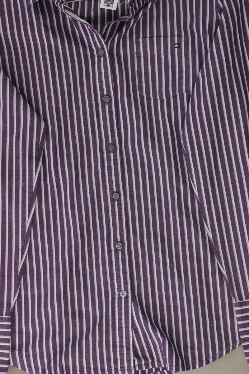 Tommy Hilfiger Langarmbluse Gr. L gestreift lila