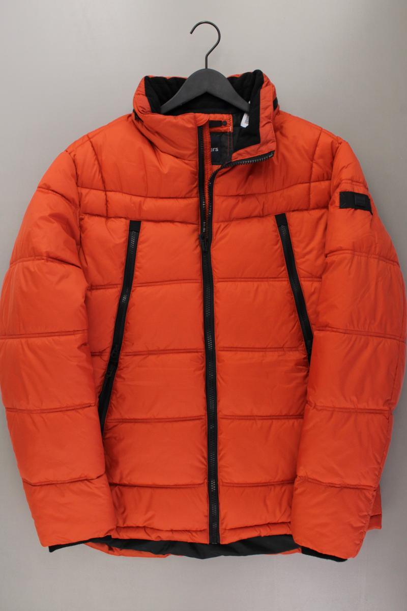 Engbers Winterjacke für Herren Gr. 56 neuwertig orange aus Polyester
