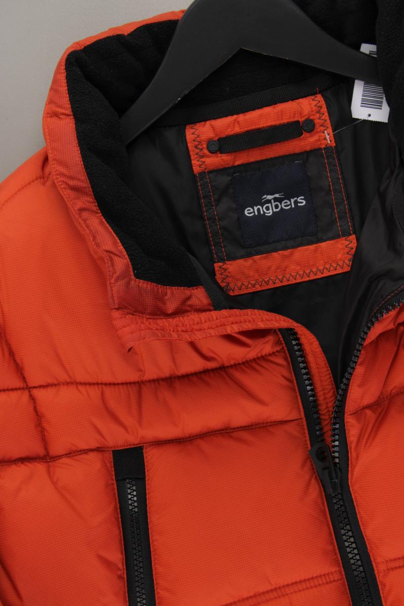 Engbers Winterjacke für Herren Gr. 56 neuwertig orange aus Polyester