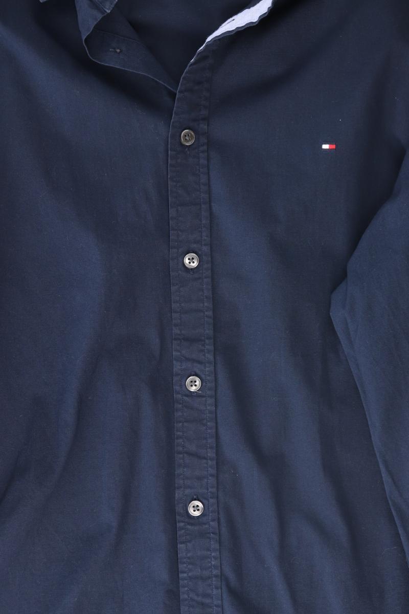 Tommy Hilfiger Langarmhemd für Herren Gr. XL blau