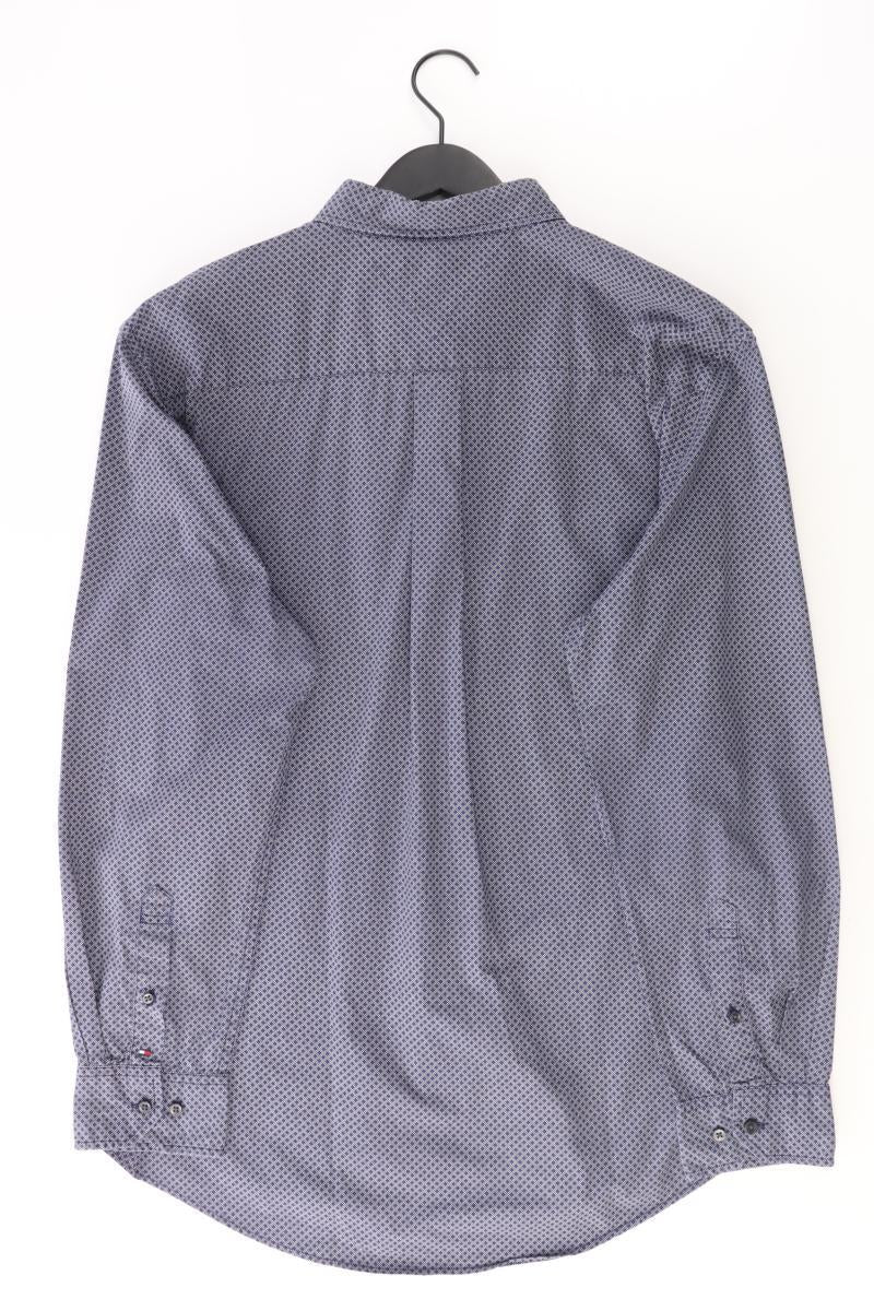 Tommy Hilfiger Langarmhemd für Herren Gr. XL blau
