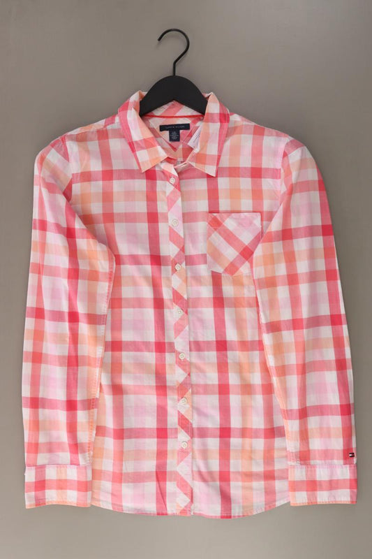 Tommy Hilfiger Langarmbluse Gr. L geometrisches Muster rosa