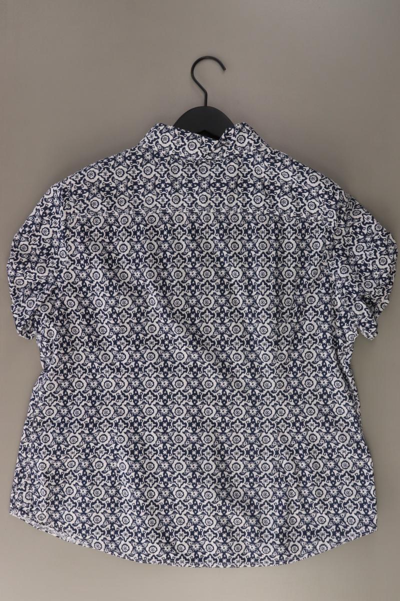 Tommy Hilfiger Kurzarmbluse Gr. L blau aus Baumwolle