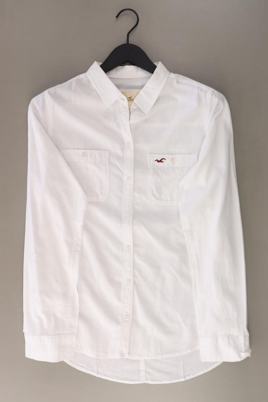 Hollister Langarmbluse Gr. L weiß