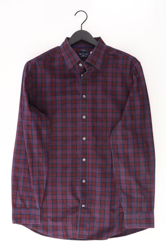 GAP Karohemd für Herren Gr. XL kariert Langarm rot