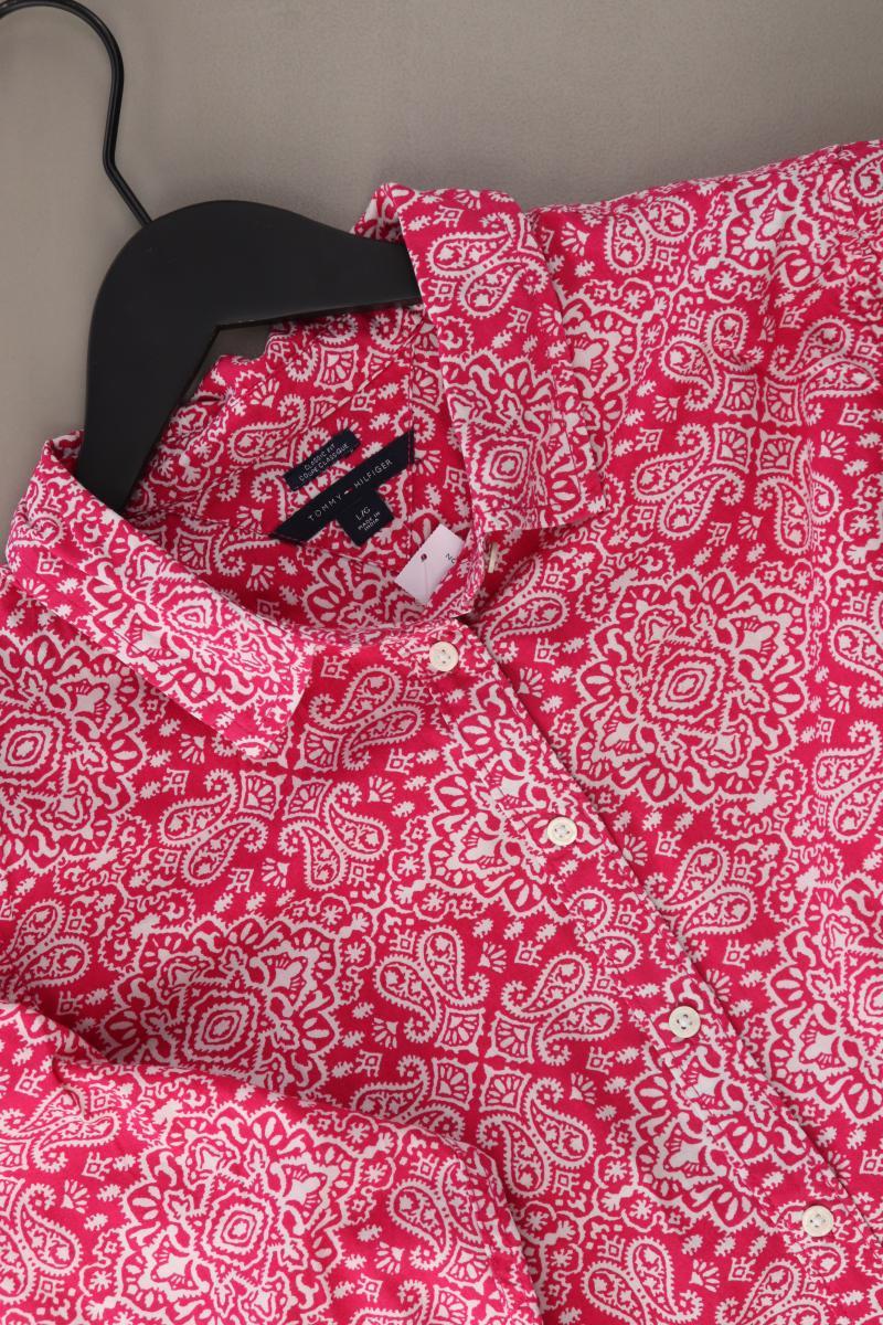 Tommy Hilfiger Langarmbluse Gr. L pink