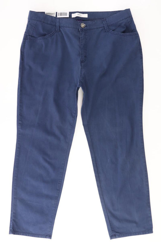 Brax Hose Gr. 42 blau aus Baumwolle