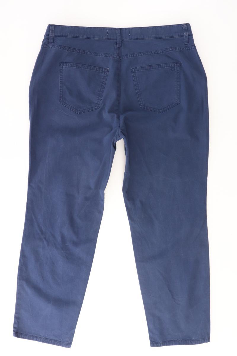 Brax Hose Gr. 42 blau aus Baumwolle