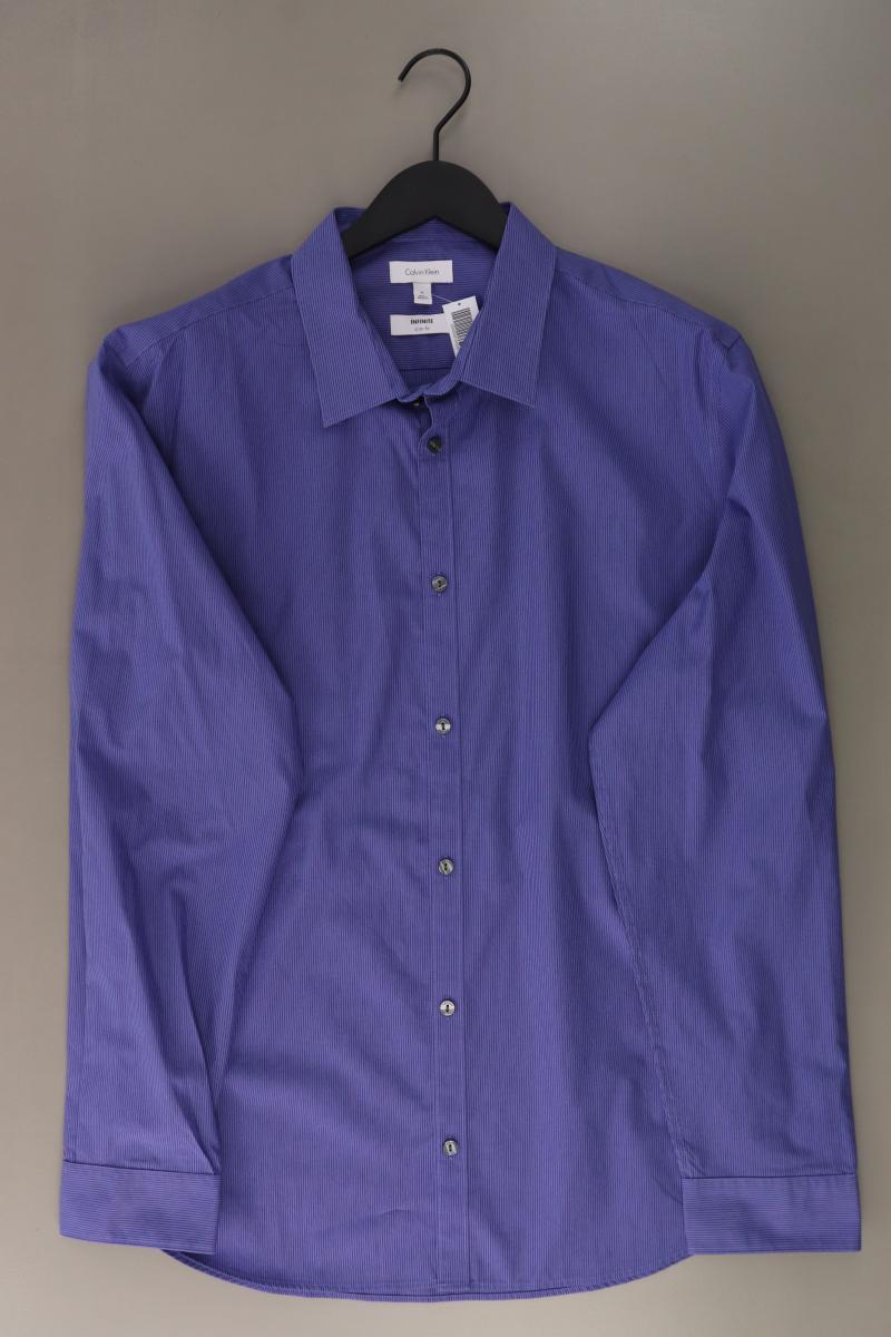 Calvin Klein Langarmhemd für Herren Gr. XL lila