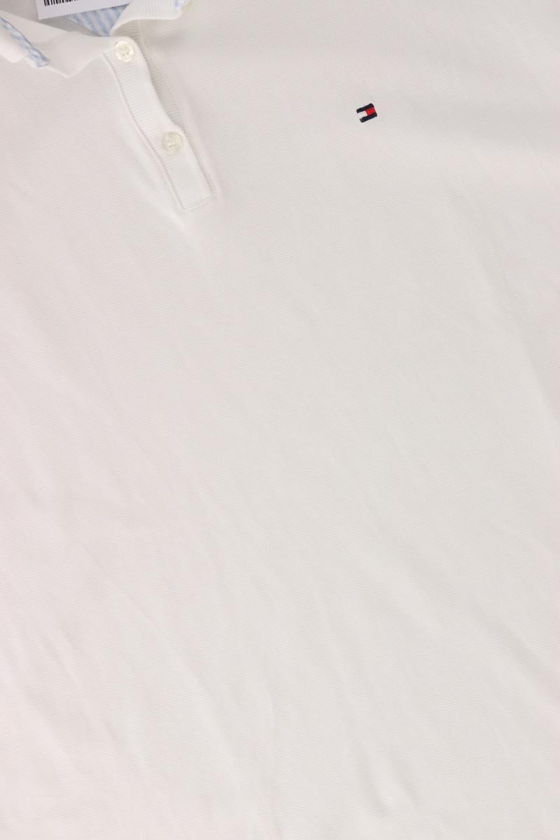 Tommy Hilfiger Poloshirt Gr. XL Kurzarm weiß