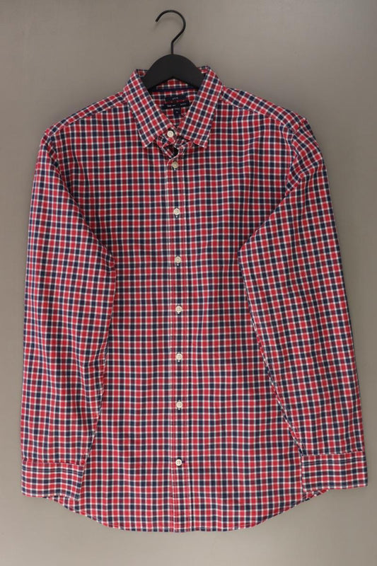 GAP Karohemd für Herren Gr. XL kariert Langarm rot