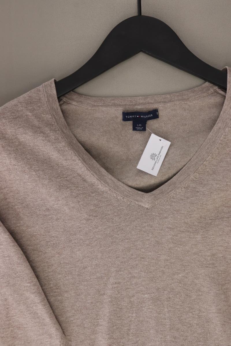 Tommy Hilfiger Feinstrickpullover Gr. L braun