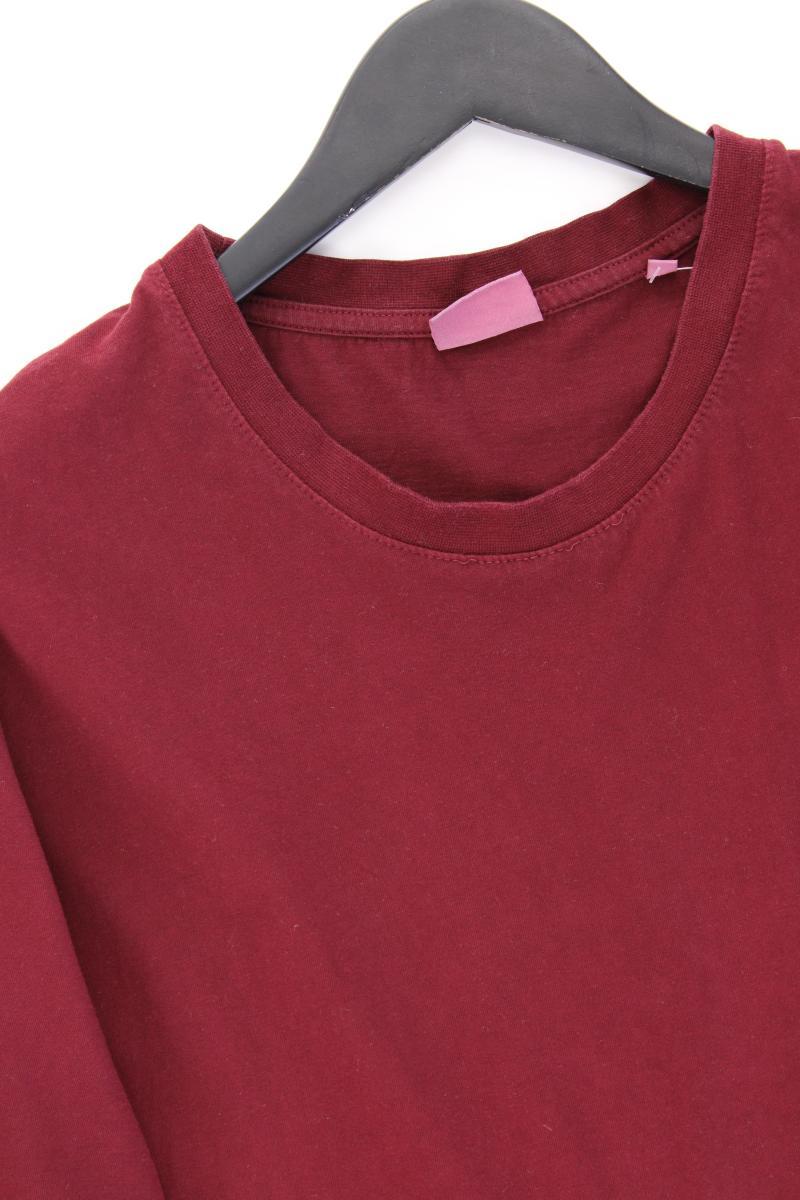 s.Oliver T-Shirt für Herren Gr. XXL Kurzarm rot aus Baumwolle