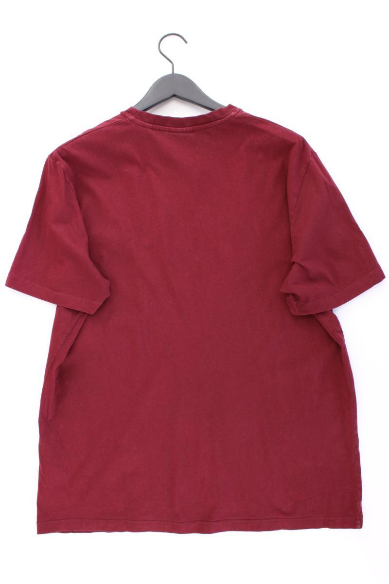 s.Oliver T-Shirt für Herren Gr. XXL Kurzarm rot aus Baumwolle