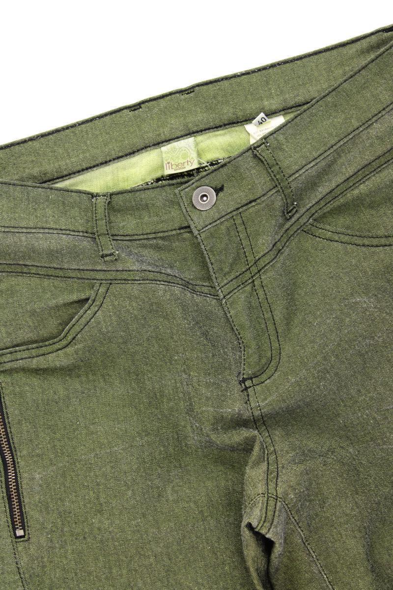 Liberty Hose Gr. 40 grün aus Baumwolle