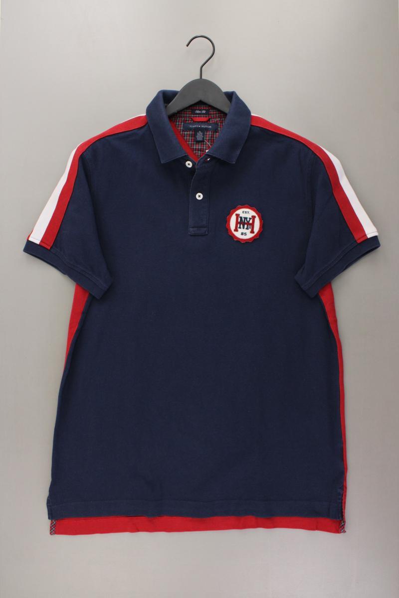 Tommy Hilfiger Poloshirt für Herren Gr. XL Kurzarm blau