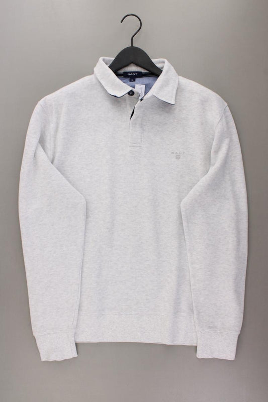 Gant Feinstrickpullover für Herren Gr. XL grau aus Baumwolle