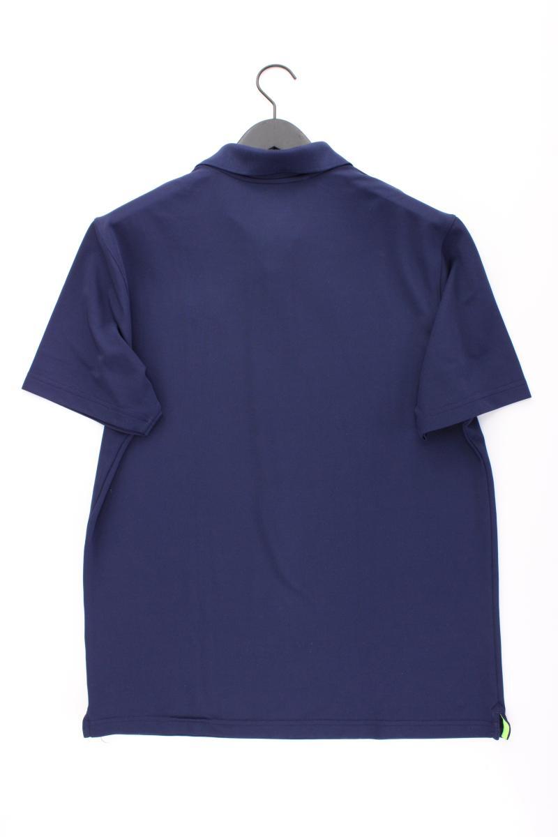 under armour Poloshirt für Herren Gr. L neuwertig Kurzarm blau aus Polyester