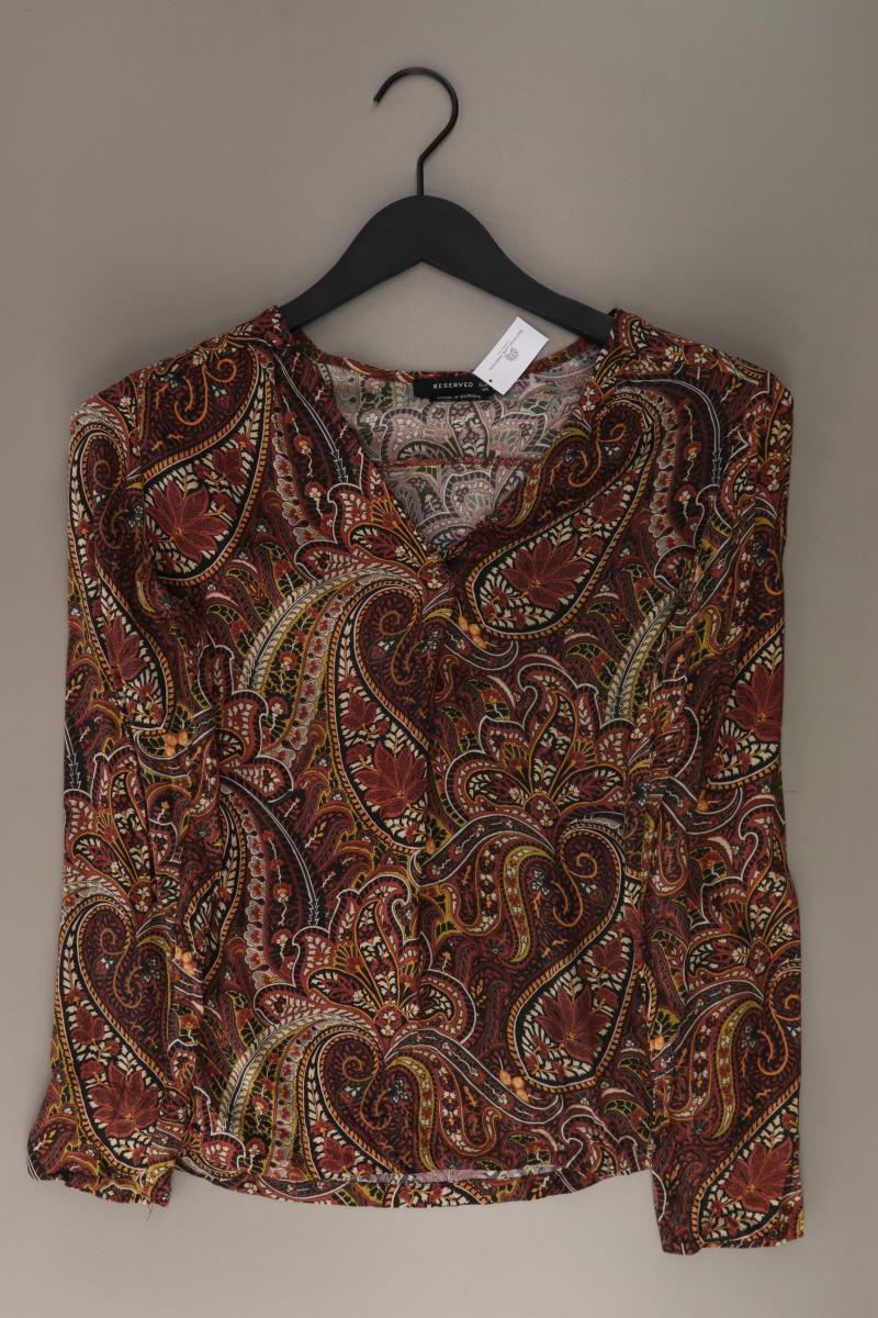 Second Hand Outfit Größe S mit Reserved Langarmbluse in Gr. 36 und Armband