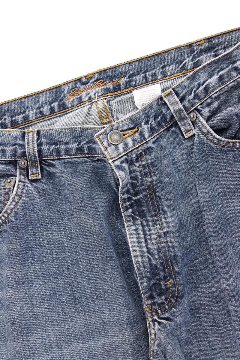 Eddie Bauer Straight Jeans für Herren Gr. W38 blau aus Baumwolle