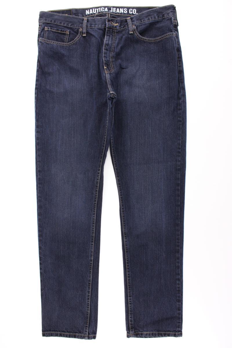 Nautica Slim Jeans für Herren Gr. W36/L34 neuwertig blau aus Baumwolle