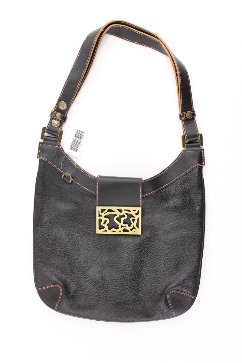 TOUS Henkeltasche neuwertig schwarz aus Leder