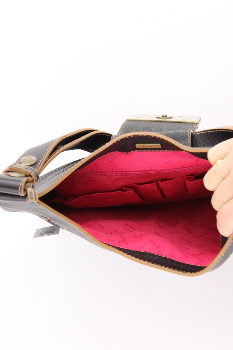TOUS Henkeltasche neuwertig schwarz aus Leder