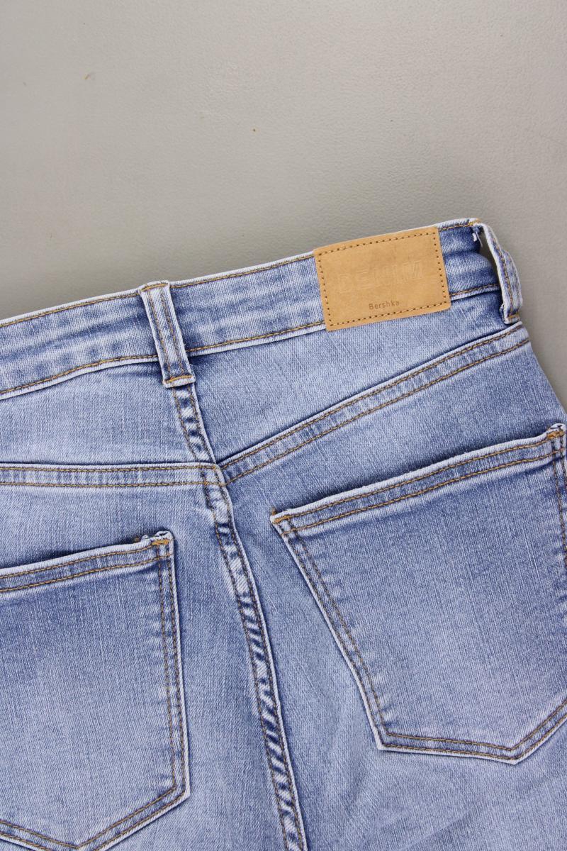 Bershka Skinny Jeans Gr. 36 blau aus Baumwolle