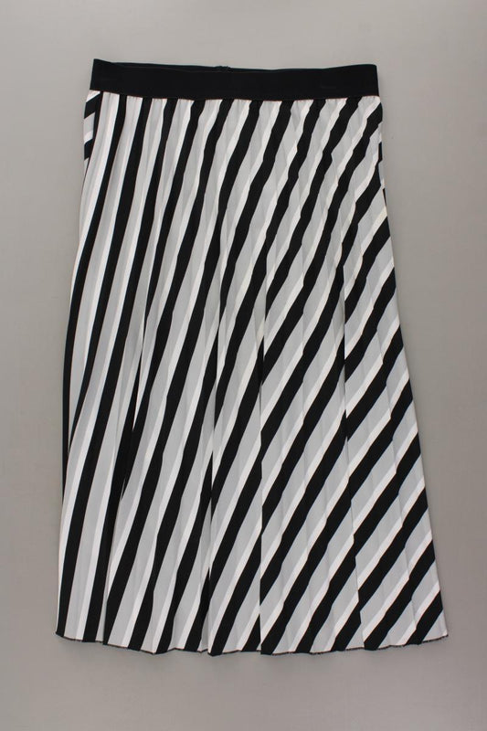 Opus Midirock Modell Rudy Gr. 38 gestreift neuwertig grau aus Polyester