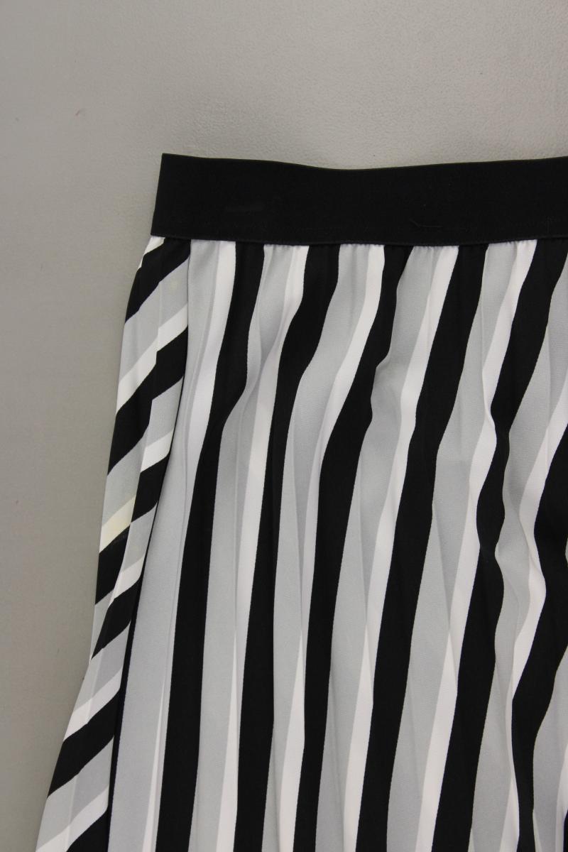 Opus Midirock Modell Rudy Gr. 38 gestreift neuwertig grau aus Polyester