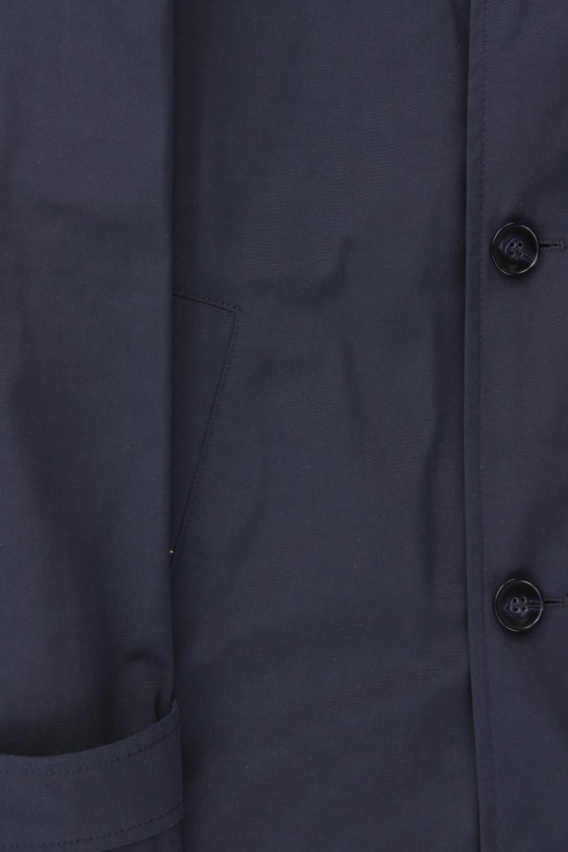 Hugo Boss Cabanmantel für Herren Gr. 52 neuwertig blau aus Polyester