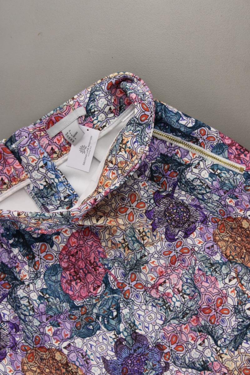 H&M Bleistiftrock Gr. 36 geometrisches Muster neuwertig mehrfarbig