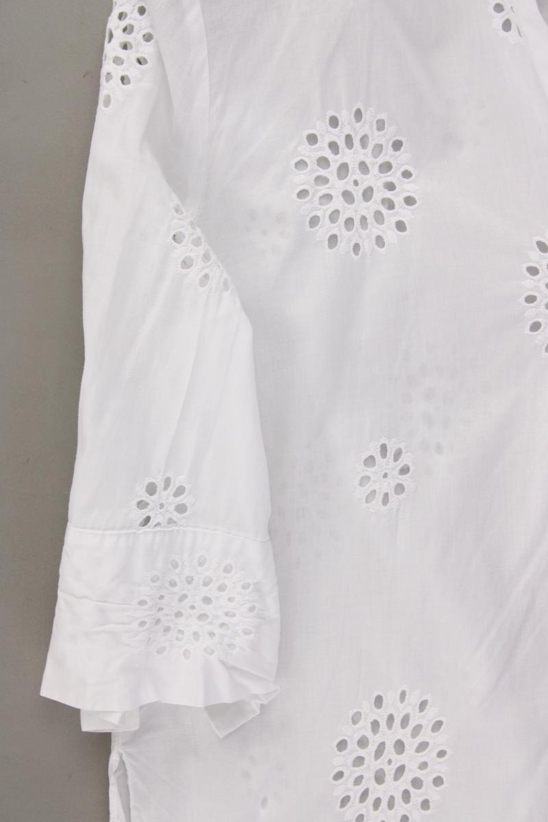 Zara Oversize-Bluse Gr. XS 3/4 Ärmel weiß