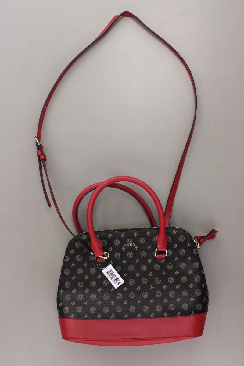 DKNY Henkeltasche neuwertig schwarz aus Kunstleder